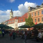 Moderator Carsten Riedel beim Stadtfest Werdau 2015